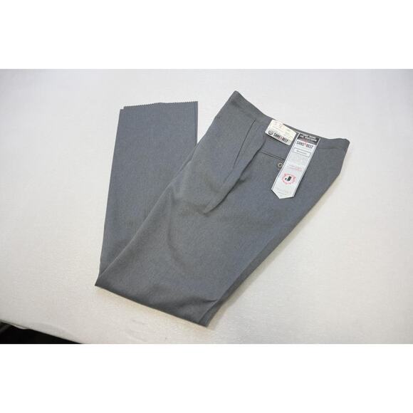 Sansabelt Jaymar Ruby Grant Gray Flex Fit Flat Dress Pants Mens Size 36 NWT - Picture 1 of 9